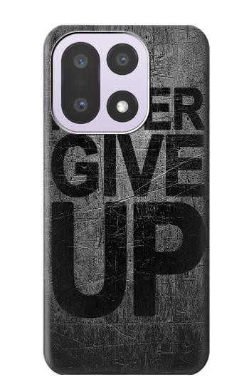 S3367 N'abandonnez jamais Etui Coque Housse pour OnePlus 15