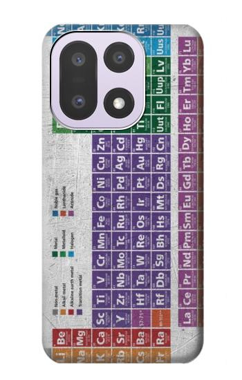 S3383 Tableau périodique Etui Coque Housse pour OnePlus 15