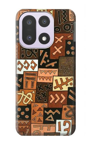 S3460 Motif Art Mali Etui Coque Housse pour OnePlus 15