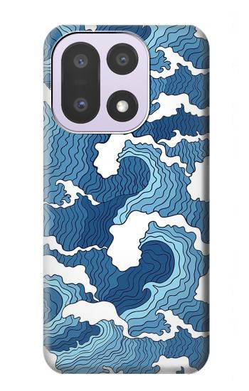 S3751 Modèle de vague Etui Coque Housse pour OnePlus 15