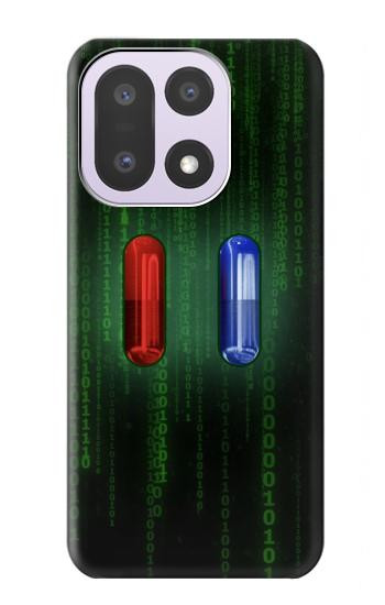 S3816 Comprimé Rouge Comprimé Bleu Capsule Etui Coque Housse pour OnePlus 15