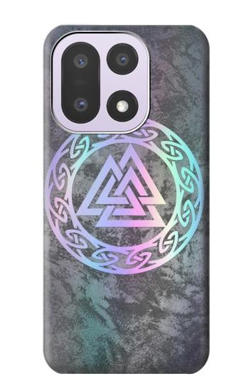 S3833 Valknut Odin Wotans Noeud Hrungnir Coeur Etui Coque Housse pour OnePlus 15