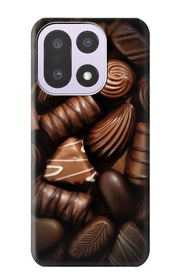 S3840 Amateurs de chocolat au lait au chocolat noir Etui Coque Housse pour OnePlus 15