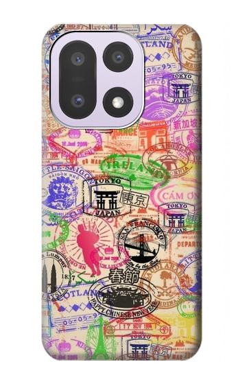 S3904 Timbres de voyage Etui Coque Housse pour OnePlus 15