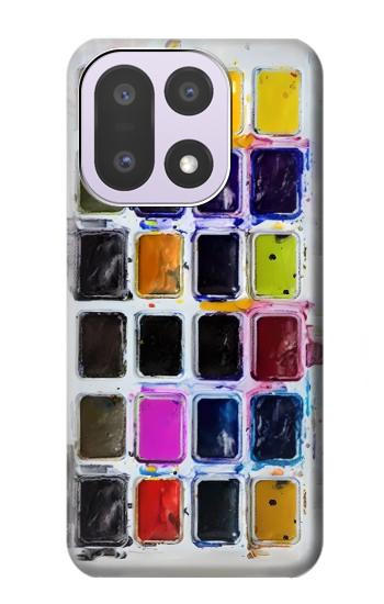 S3956 Graphique de boîte à palette aquarelle Etui Coque Housse pour OnePlus 15
