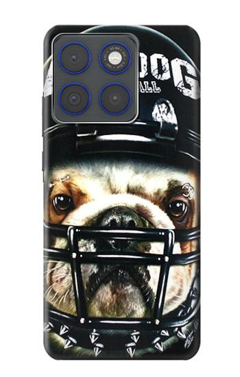 S0098 Bouledogue Football américain Etui Coque Housse pour Motorola Edge 70