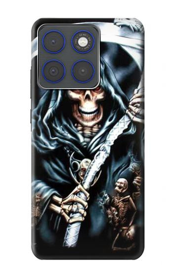 S0295 faucheuse Etui Coque Housse pour Motorola Edge 70