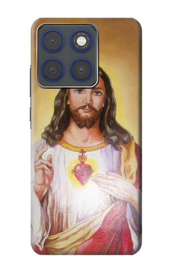 S0798 Jésus Etui Coque Housse pour Motorola Edge 70