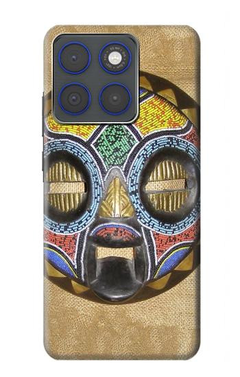 S0965 Masque africain Baluba Etui Coque Housse pour Motorola Edge 70