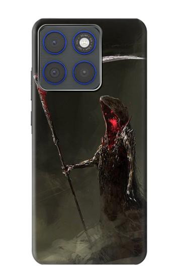 S1319 Mort Scythe Faucheuse Etui Coque Housse pour Motorola Edge 70