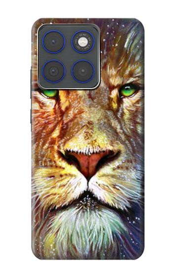 S1354 Lion Etui Coque Housse pour Motorola Edge 70