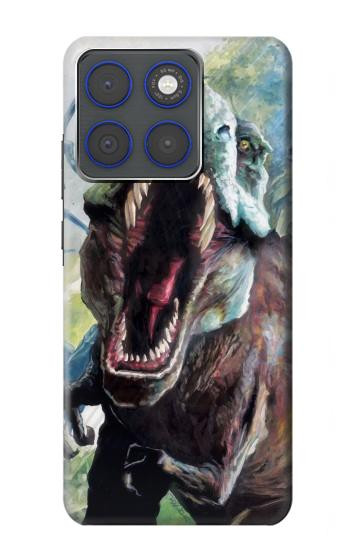 S1453 Dinosaur Trex Tyrannosaurus Rex Etui Coque Housse pour Motorola Edge 70