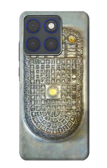 S1484 Bouddha empreinte Etui Coque Housse pour Motorola Edge 70