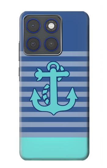 S2081 Ancre nautique Etui Coque Housse pour Motorola Edge 70