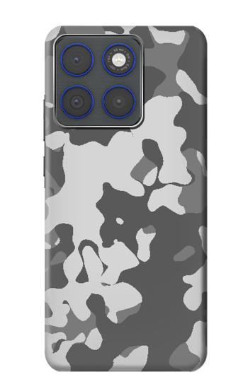 S2186 Gris Camo Camouflage Imprimé graphique Etui Coque Housse pour Motorola Edge 70