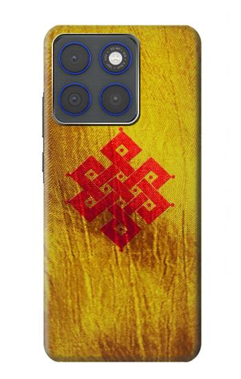 S2318 Noeud éternel méditation bouddhiste spirituelle Etui Coque Housse pour Motorola Edge 70