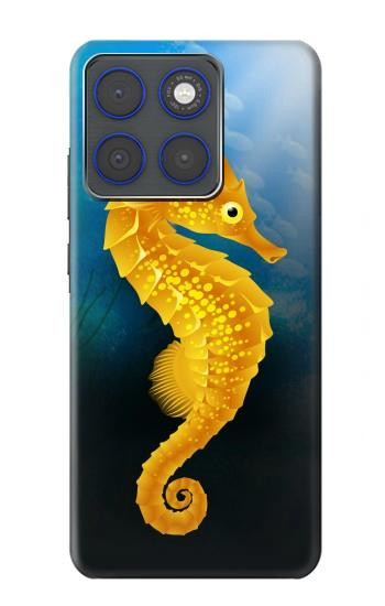 S2444 Hippocampe Monde sous-marin Etui Coque Housse pour Motorola Edge 70