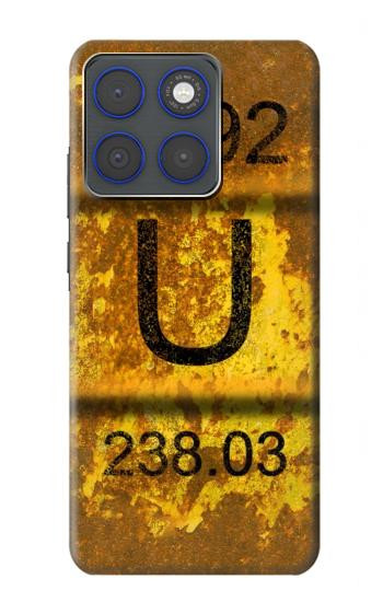 S2447 Vieux nucléaire d'uranium Rusty déchets Baril Etui Coque Housse pour Motorola Edge 70