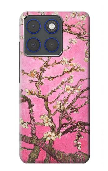 S2449 Fleur rose Amandier Van Gogh Etui Coque Housse pour Motorola Edge 70