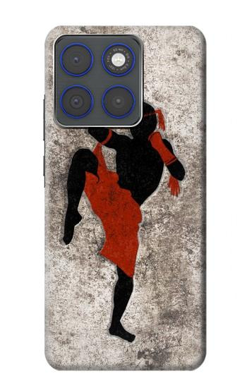 S2634 Muay Thai Kickboxing Art Martial Etui Coque Housse pour Motorola Edge 70