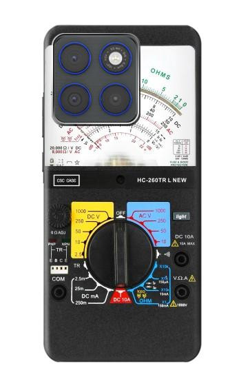 S2660 Multimètre analogique imprimé graphique Etui Coque Housse pour Motorola Edge 70