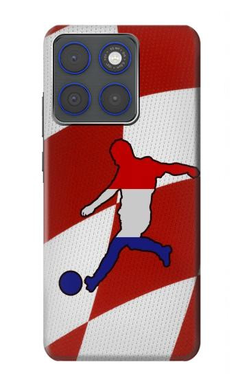 S2993 Croatie Football Football Etui Coque Housse pour Motorola Edge 70