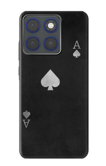 S3152 Noir Ace of Spade Etui Coque Housse pour Motorola Edge 70