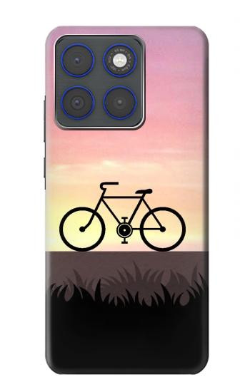 S3252 vélo Coucher de soleil Etui Coque Housse pour Motorola Edge 70