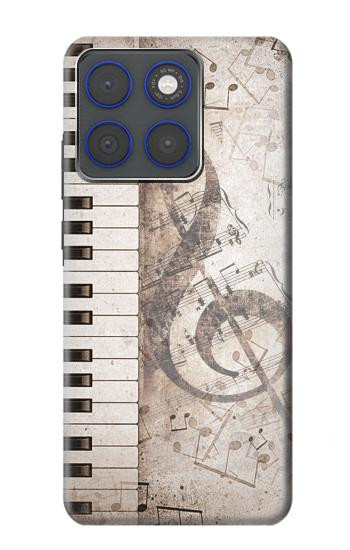 S3390 Note de musique Etui Coque Housse pour Motorola Edge 70
