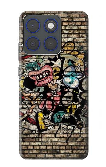 S3394 Graffiti mur Etui Coque Housse pour Motorola Edge 70