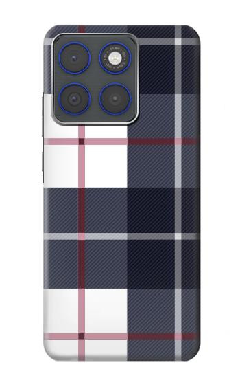 S3452 Plaid en tissu Etui Coque Housse pour Motorola Edge 70