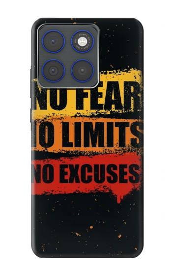 S3492 Sans Peur Limités D'excuses Etui Coque Housse pour Motorola Edge 70
