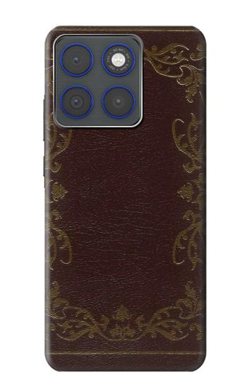 S3553 Couverture Livre millésimé Etui Coque Housse pour Motorola Edge 70