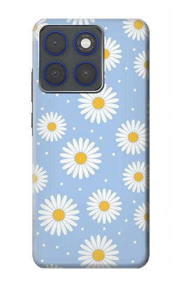 S3681 Motif de fleurs de marguerite Etui Coque Housse pour Motorola Edge 70