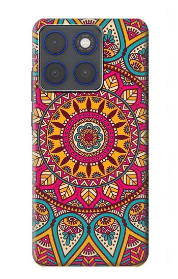S3694 Modèle d'art hippie Etui Coque Housse pour Motorola Edge 70