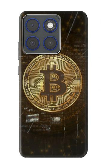 S3798 Crypto-monnaie Bitcoin Etui Coque Housse pour Motorola Edge 70