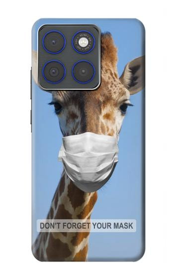 S3806 Drôle de girafe Etui Coque Housse pour Motorola Edge 70