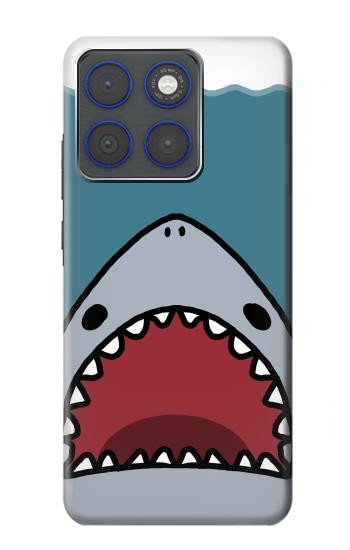S3825 Plongée en mer de requin de dessin animé Etui Coque Housse pour Motorola Edge 70