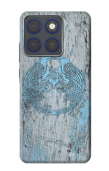 S3829 Huginn et Muninn Twin Ravens Norse Etui Coque Housse pour Motorola Edge 70