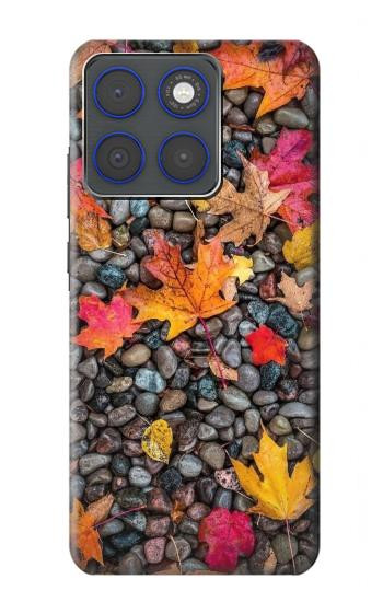 S3889 feuille d'érable Etui Coque Housse pour Motorola Edge 70