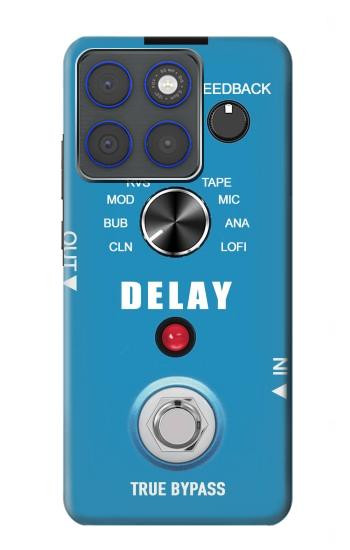 S3962 Graphique de retard analogique de guitare Etui Coque Housse pour Motorola Edge 70