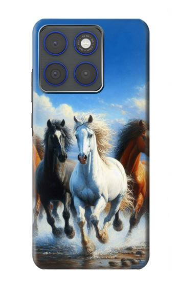 S3996 Cheval courant Etui Coque Housse pour Motorola Edge 70