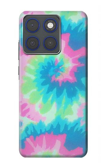 S4033 Typage tie-dye pastel Etui Coque Housse pour Motorola Edge 70