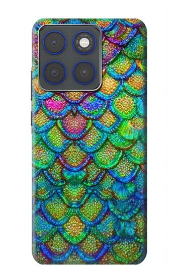 S4071 Écailles de sirène colorées Etui Coque Housse pour Motorola Edge 70