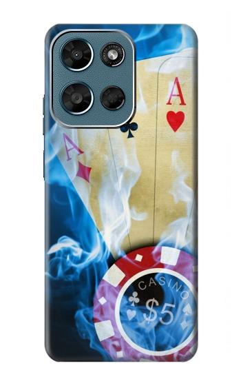 S0348 Casino Etui Coque Housse pour Motorola Moto G (2026), G Play (2026)