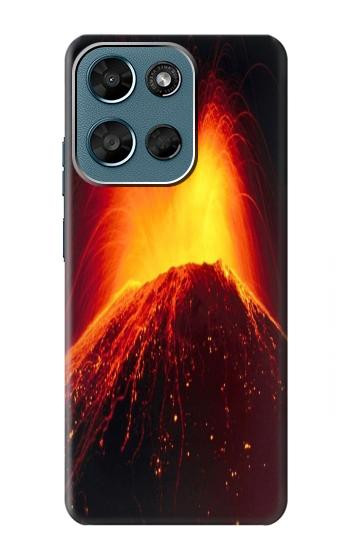 S0745 Volcan Lave Etui Coque Housse pour Motorola Moto G (2026), G Play (2026)