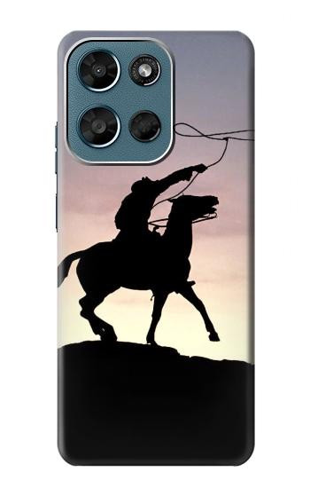 S0773 Cow-boy Etui Coque Housse pour Motorola Moto G (2026), G Play (2026)