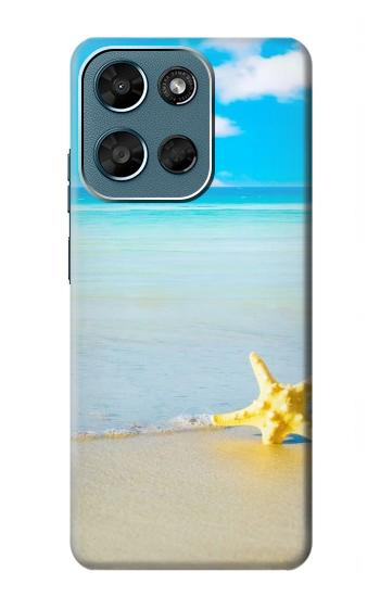 S0911 Détendez-vous à la plage Etui Coque Housse pour Motorola Moto G (2026), G Play (2026)