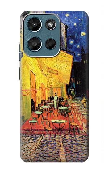 S0929 Van Gogh Café Terrasse Etui Coque Housse pour Motorola Moto G (2026), G Play (2026)