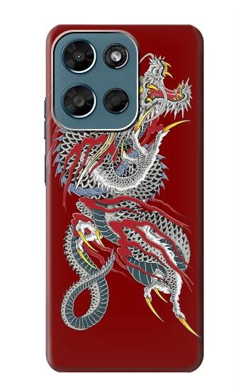 S2104 Yakuza dragon Tatouage Etui Coque Housse pour Motorola Moto G (2026), G Play (2026)